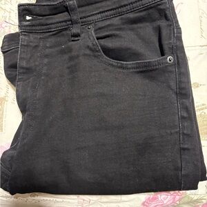 Zara Charcoal Denim Trousers